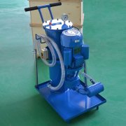 带油桶滤油小车LUCB-40×10液压油过滤机